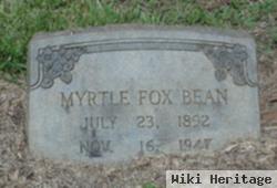 Myrtle Fox Bean