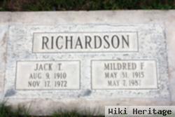 Mildred F Richardson