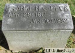 Franklin C Beck