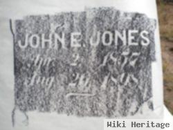 John E, Jones