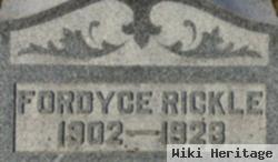 Fordyce Rickle