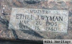 Ethel Jane Coates Wyman