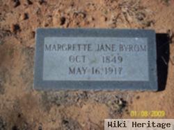 Margrette Jane Byrom