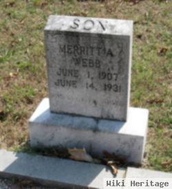 Merritt A. Webb