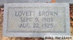 Lovett Brown
