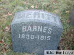 Merritt M Barnes