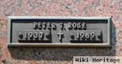 Peter T Rose