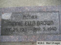 Minnie Ella Brown