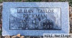 Lillian Taylor Rickman