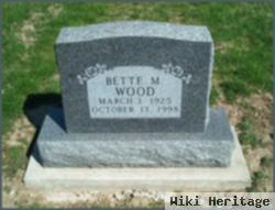 Bette M. Wood