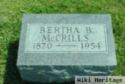 Bertha B Mccrills