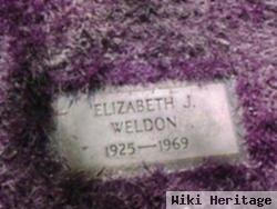 Elizabeth J Weldon