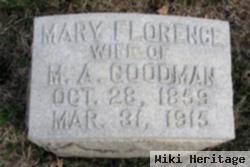 Mary Florence Goodman Goodman