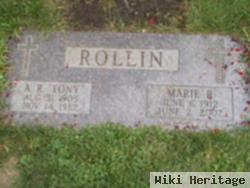 A. R. "tony" Rollin