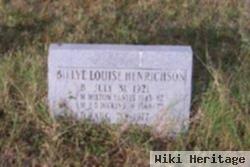 Billye Louise Henrichson Dickinson