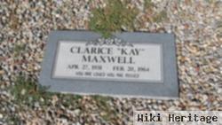 Clarice "kay" Maxwell