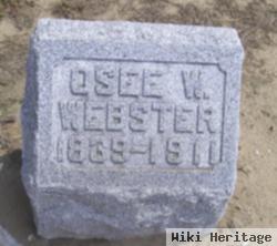 Osee W. Webster