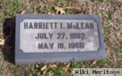 Harriett I. Mclean