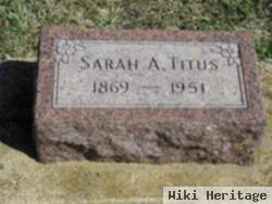 Sarah A. Titus