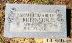 Sarah Elizabeth Robinson