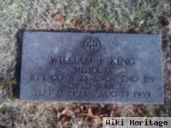 William Frederick King