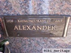 Raymond D. "ray" Alexander