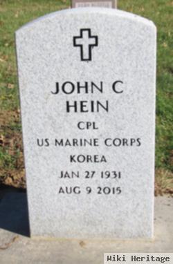 Cpl John Casper Hein