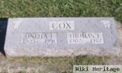 Oneita I. Cox