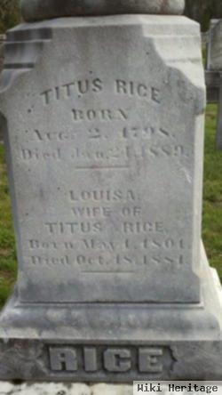 Titus Rice