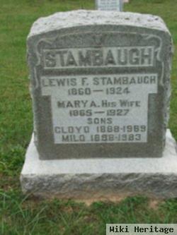 Mary A Stambaugh