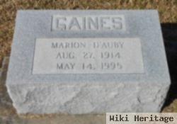 Marion Dauby Gaines