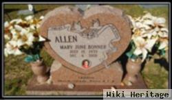 Mary June Bonner Allen