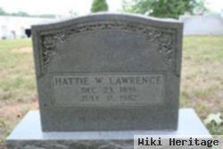 Hattie W. Lawrence