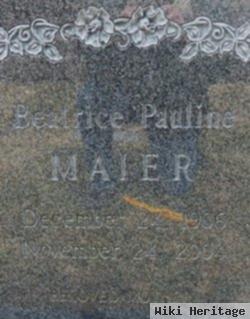 Beatrice Pauline "polly" Moon Maier