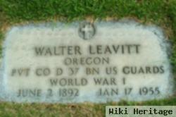 Walter Leavitt