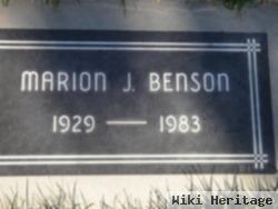Marion J. Benson