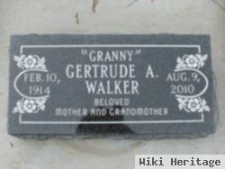 Gertrude A "grannie" Walker