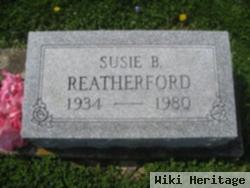 Susie Bernice Ziegler Reatherford