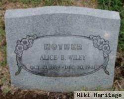 Alice B Wiley