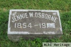 Jennie W Osborne