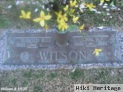 Harold Ritter Wilson