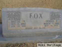 Hattie V. Fox