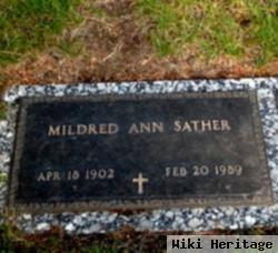 Mildred Ann Sather