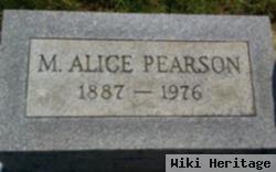 M Alice Fenton Pearson