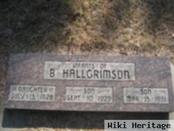 Infant Girl Hallgrimson