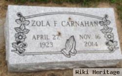 Zola F Carnahan