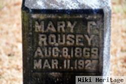 Mary Frances Smith Rousey