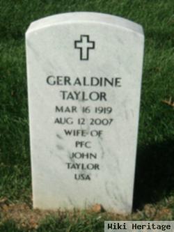 Geraldine Taylor