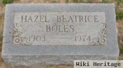 Hazel Beatrice Boles Boles