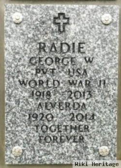 George W. Radie